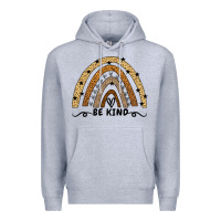 Heather Grey Be Kind Rainbow Premium Hoodie - Bettercallsaul