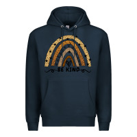 Navy Be Kind Rainbow Premium Hoodie - Bettercallsaul