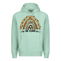 Seafoam Be Kind Rainbow Premium Hoodie - Bettercallsaul
