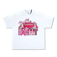 White together we fight Urban Heavy Tee - Artiststas