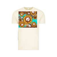 Vintage Arctic baseball leopard turquoise sunflower Vintage Tee - JahusDesignShop