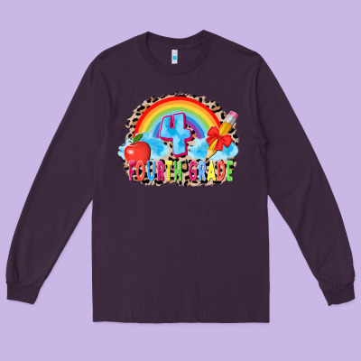 Back To School 4 3200x2400 Long Sleeve Tee Designed By Adodesignshop