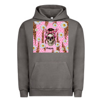 Pigment Tornado skull mom pink glitter with daisy Urban Hoodie - TumblerDesignByShophia