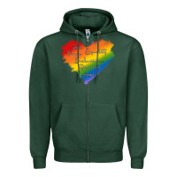 Sports Green kindness equality peace love inclusion diversity h Zipper Hoodie - MaliasSmallBusiness