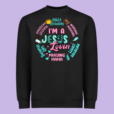 I'm A Jesus Lovin' Heavyweight Sweatshirt Designed By Artiststas