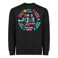 Black i'm a jesus lovin' Heavyweight Sweatshirt - Artiststas