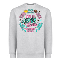 Heather Grey i'm a jesus lovin' Heavyweight Sweatshirt - Artiststas