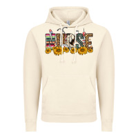 Vintage Artic nurse sunflower Vintage Hoodie - FaDigitalArtStudio