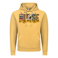 Vintage Mustard nurse sunflower Vintage Hoodie - FaDigitalArtStudio