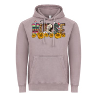 Vintage Zinc nurse sunflower Vintage Hoodie - FaDigitalArtStudio