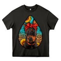 Asphalt doberman Heavy Core Tee - Artiststas