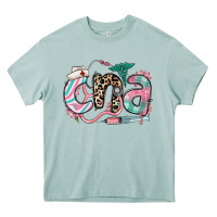 Arona floral cna certified nursing assistant Heavy Core Tee - RanaPortraitStore