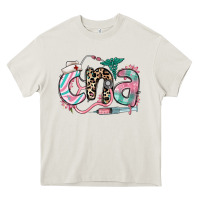 Cream floral cna certified nursing assistant Heavy Core Tee - RanaPortraitStore