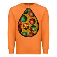 Carrot christmas  teardrop Premium Sweatshirt - BundleAndBundleShop