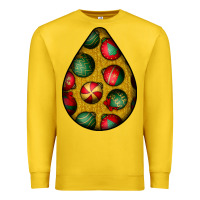 Lemon christmas  teardrop Premium Sweatshirt - BundleAndBundleShop