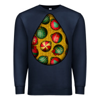 Navy christmas  teardrop Premium Sweatshirt - BundleAndBundleShop