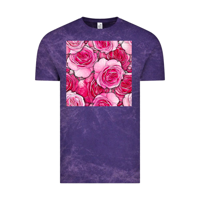 Valentines Day All Dress Up Roses Seamless Pattern Vintage Tee by BundleAndBundleShop | Teevron