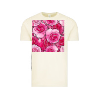 Vintage Arctic valentines day all dress up roses seamless pattern Vintage Tee - BundleAndBundleShop