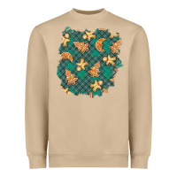 Mushroom christmas gingerbread cookies patch Heavyweight Sweatshirt - BundleAndBundleShop