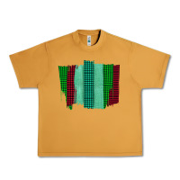 Peanut Butter Green Red Western Farm Life Brush Stroke Urban Heavy Tee - Bettercallsaul