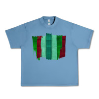 Pebble Blue Green Red Western Farm Life Brush Stroke Urban Heavy Tee - Bettercallsaul