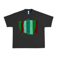 Pigment Black Green Red Western Farm Life Brush Stroke Urban Heavy Tee - Bettercallsaul