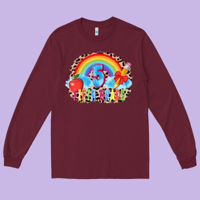 Back To School 5 3200x2400 Long Sleeve Tee Designed By Adodesignshop