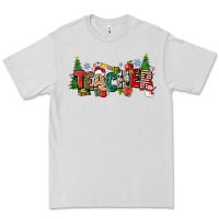 Dove Grey Christmas teacher Premium Tee - Zillion Design Studio