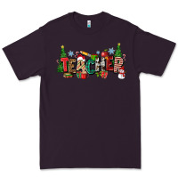 Plum Christmas teacher Premium Tee - Zillion Design Studio