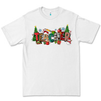 White Christmas teacher Premium Tee - Zillion Design Studio