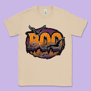 Boo Classic Tee Designed By Jahusdesignshop