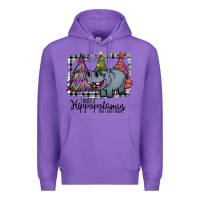 Purple hippopotamus, Christmas Carols, Christmas, Christmas market, christmas Premium Hoodie - Bettercallsaul