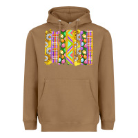 Toasted Coconut Easter Brushstrokes Heavyweight Hoodie - BundleAndBundleShop