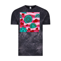 Cloud Black valentines day turquoise gemstone  and hearts Vintage Tee - BundleAndBundleShop