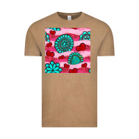 Vintage Coffee valentines day turquoise gemstone  and hearts Vintage Tee - BundleAndBundleShop