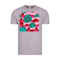 Vintage Zinc valentines day turquoise gemstone  and hearts Vintage Tee - BundleAndBundleShop