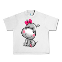 Lunar Rock cute hippopotamus Urban Heavy Tee - AdoDesignShop