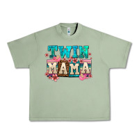 Oil Green twin mama Urban Heavy Tee - AdoDesignShop