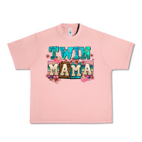 Salmon twin mama Urban Heavy Tee - AdoDesignShop