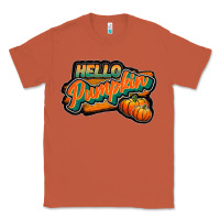 Copper hello pumpkin black Classic Tee - JahusDesignShop