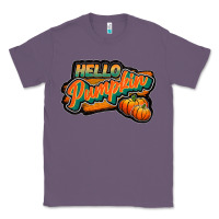 Lavender hello pumpkin black Classic Tee - JahusDesignShop