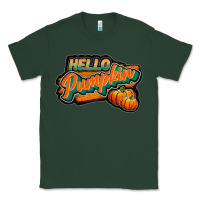 Sports Green hello pumpkin black Classic Tee - JahusDesignShop
