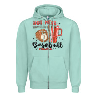 Seafoam hot mess always stressed baseball mama stanley cup Zipper Hoodie - MaliasSmallBusiness