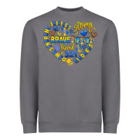 Storm down syndrome awareness heart Heavyweight Sweatshirt - Artiststas