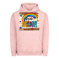 Pigment Salmon pride mom Urban Hoodie - TumblerDesignByShophia