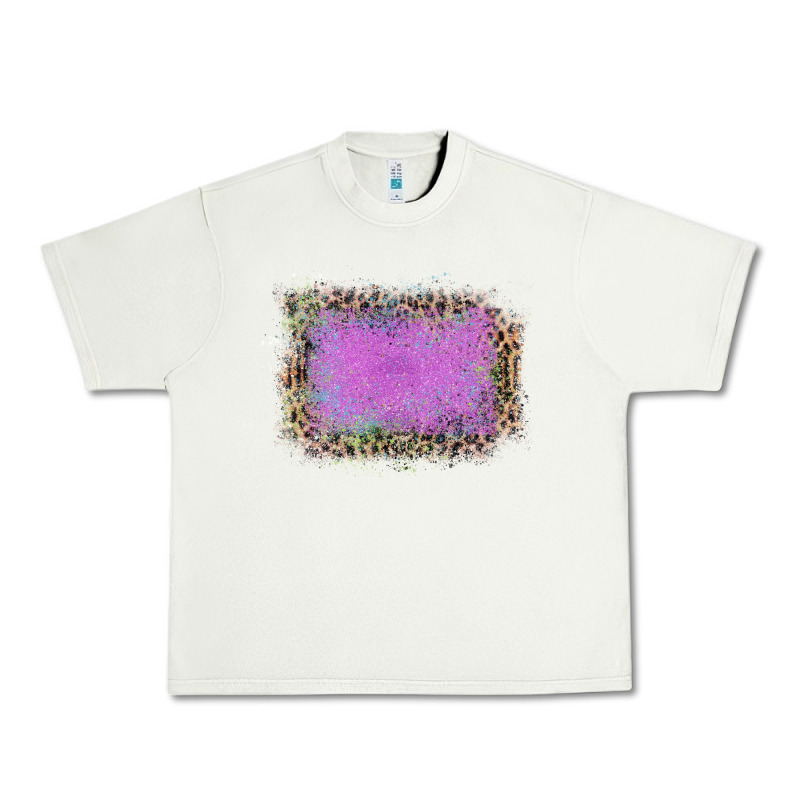 Old Leopard Purple Glitter Frame Urban Heavy Tee by Bettercallsaul | Teevron
