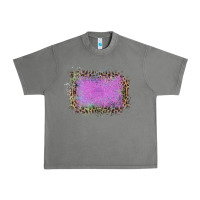 Tornado Old Leopard Purple Glitter Frame Urban Heavy Tee - Bettercallsaul