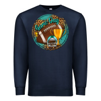 Navy game day Premium Sweatshirt - BundleAndBundleShop