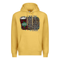 Antique Gold I Run on Coffee and Christmas Cheer Premium Hoodie - Bettercallsaul