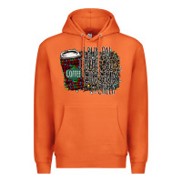 Carrot I Run on Coffee and Christmas Cheer Premium Hoodie - Bettercallsaul